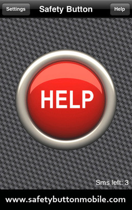 Safety Button iPhone App