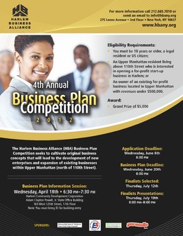 HBA 4th Annual Business Plan Competition