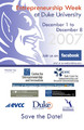 Entrepreneurship Week at Duke University
