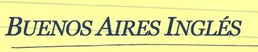 Buenos Aires Inglés