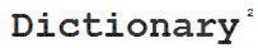dictionarysquared