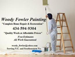 Woody Fowler Painting