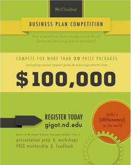 2011-2012 McCloskey Business Plan Competition 
